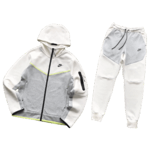 TECH FLEECE - WHITE/GREY