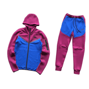 TECH FLEECE - BORDEAUX/BLUE