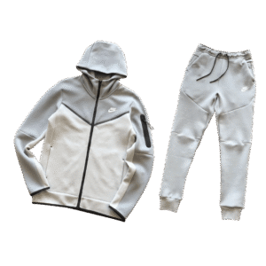TECH FLEECE - GREY/WHITE