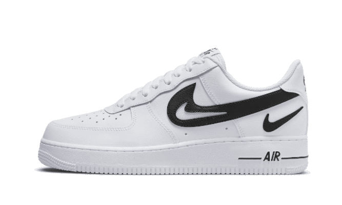 AF1 - 'O7 FM CUT OUT SWOOSH WHITE BLACK